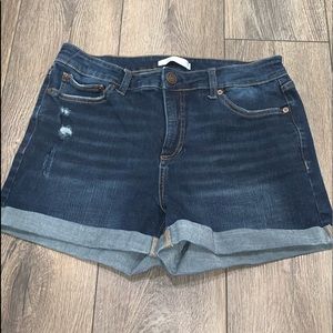 LC Lauren Conrad 3.5” Shorts Dark Wash Size 12